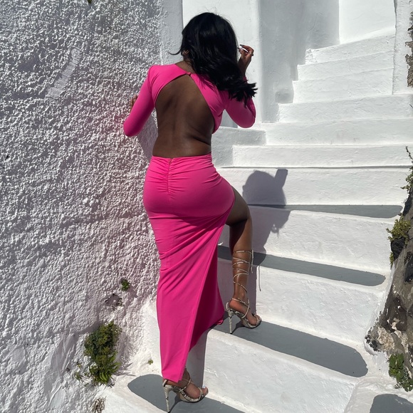 Nookie Jewel Cut Out Gown- Only worn once, in great condition. - Picture 4 of 7